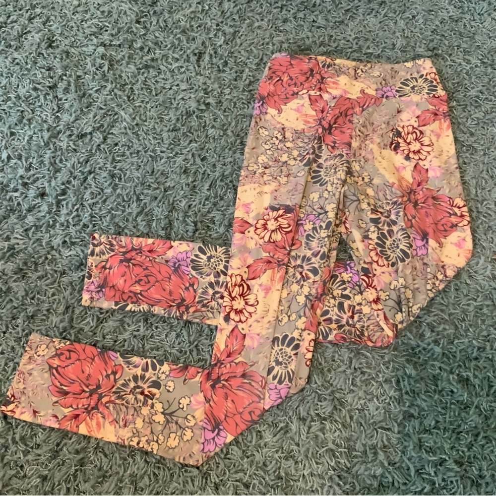 Floral Print Leggings